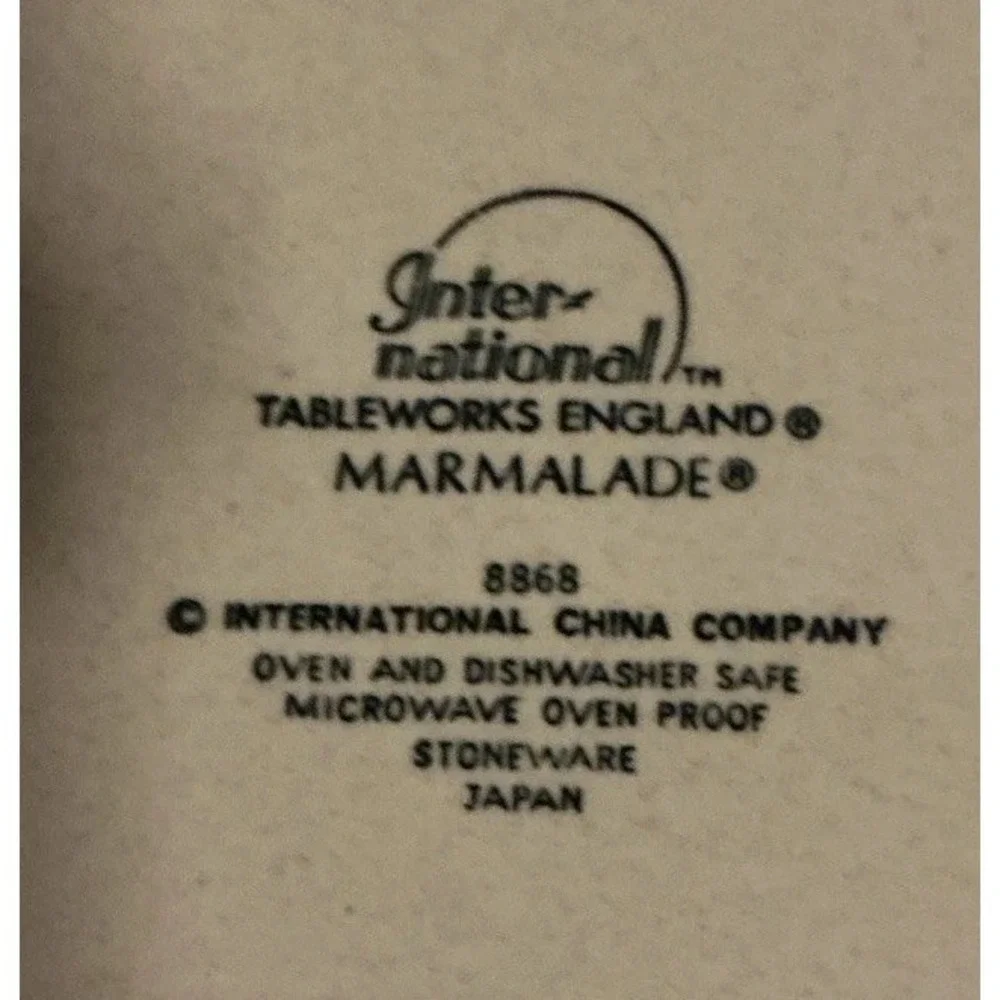 Vintage Marmalade Goose International Stoneware- Set Of 2  11